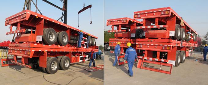 CIMC 40 Ton 2 Axle Flatbed Trailer