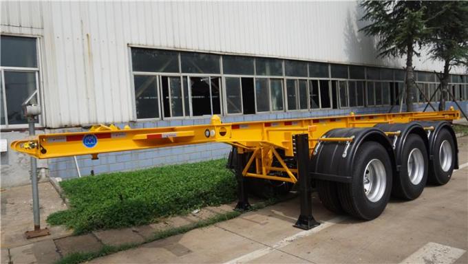  CIMC 3 Axle 20ft Skeleton Container Semi Trailer