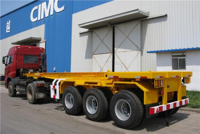 CIMC 3 Axle 20ft Skeleton Container Semi Trailer