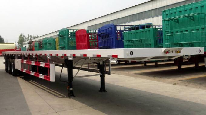 CIMC Tri Axle Flat Deck 40 Foot Flatbed Trailer