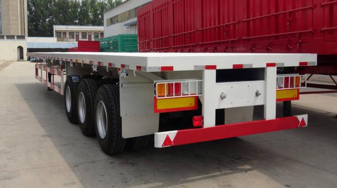 CIMC Tri Axle Flat Deck 40 Foot Flatbed Trailer