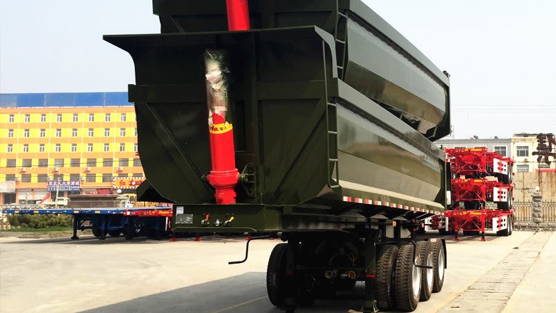 CIMC 3 Axle Tipper Semi Trailer for Sale