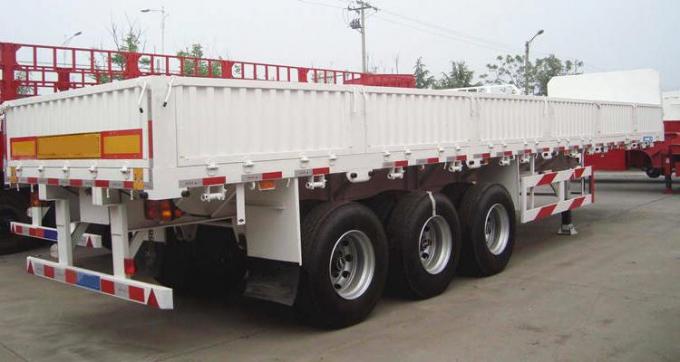 CIMC 40Ton Tri Axle Drop Side Side Wall Trailer For Sale