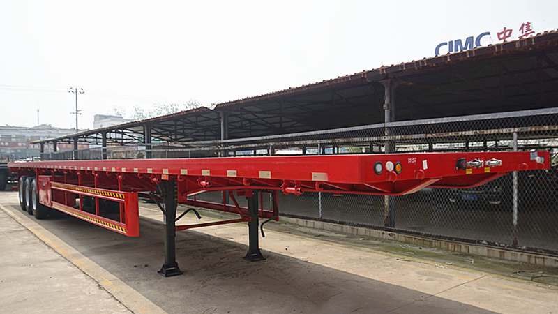 CIMC 40 foot Tri Axle Flatbed Trailer for Sale