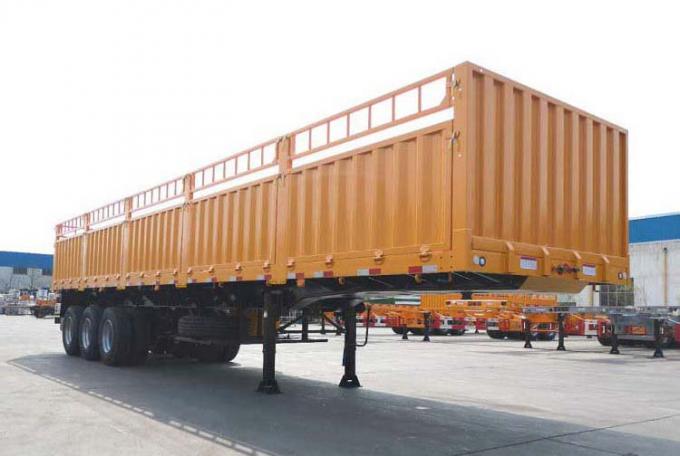 Tri Axle Multifunction Flatbed Semi Trailer With Stake-CIMC Manufacturer