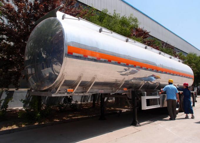42000 Liters Gas Aluminum Tanker Semi Trailer for Sale - CIMC Trailers