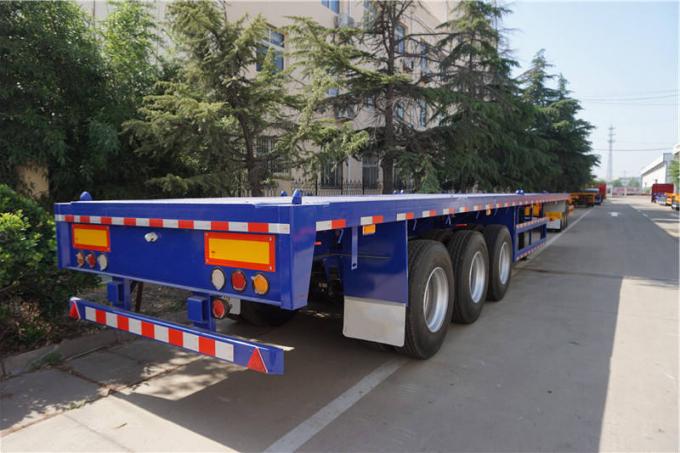 CIMC 3 Axle 40 Foot Container Flatbed Tractor Trailer for Sale