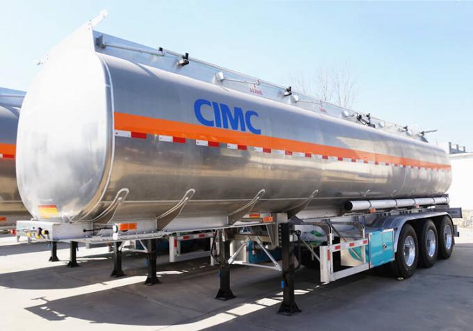 42000 Liters Gas Aluminum Tanker Semi Trailer for Sale - CIMC Trailers