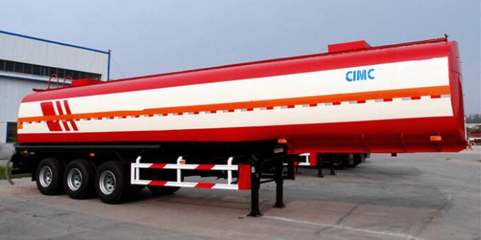 Tri Axle Oil Fuel Tanker Trailer for Sale in Kenya- CIMC Manufacturer