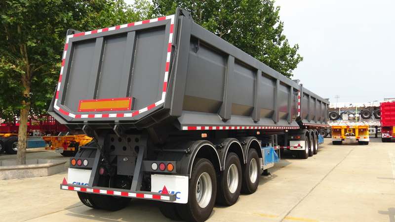 CIMC 3 Axle Tractor Tipper Trailer