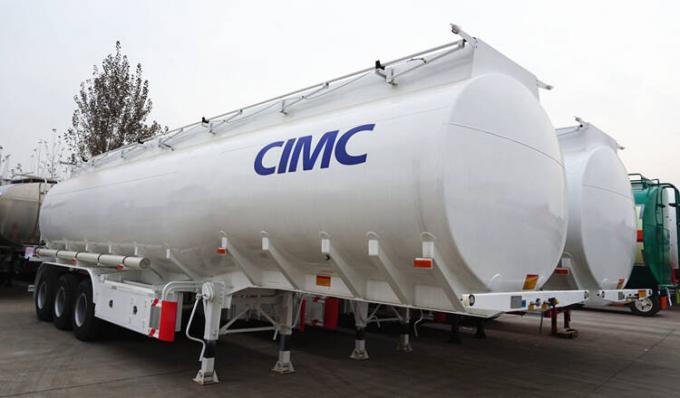CIMC 3 Axle 50000 Liters Diesel Fuel Tanker Trailer for Sale