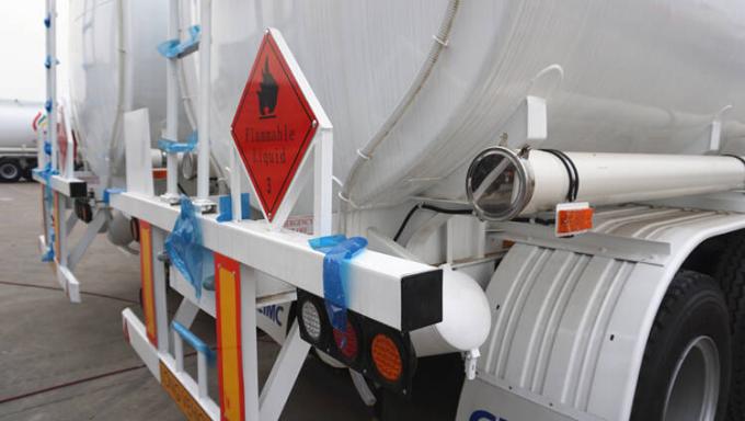 CIMC 3 Axle 50000 Liters Diesel Fuel Tanker Trailer for Sale