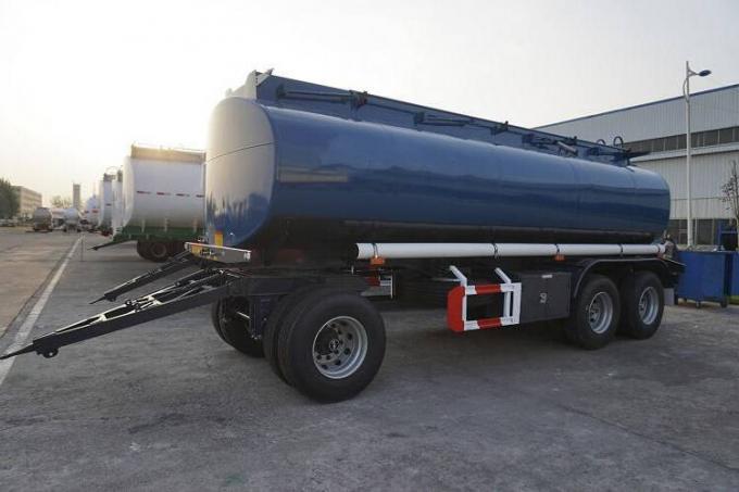 CIMC 3 Axle 20000 Liters Drawbar Fuel Tank Full Trailer for Sale