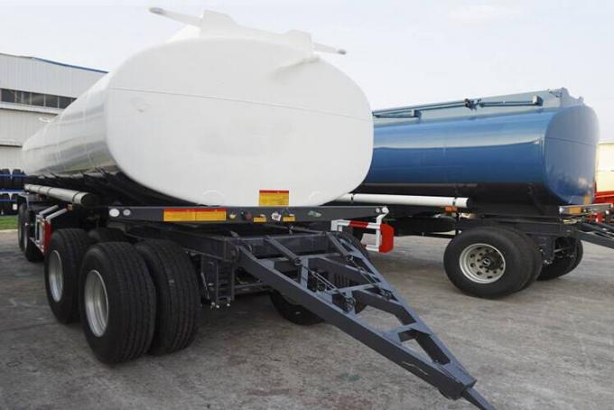CIMC 3 Axle 20000 Liters Drawbar Fuel Tank Full Trailer for Sale