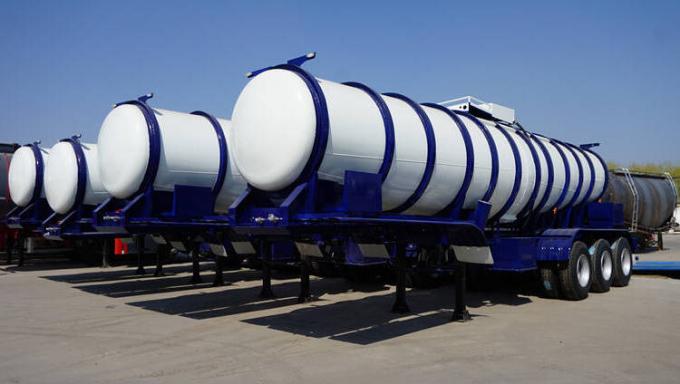 Hydrochloric Sulphuric Acid Tanker Trailers for Sale - CIMC Trailer