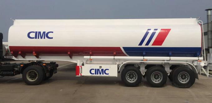CIMC 3 Axle 42000L Oil Tanker Trailer For Sale In Zimbabwe