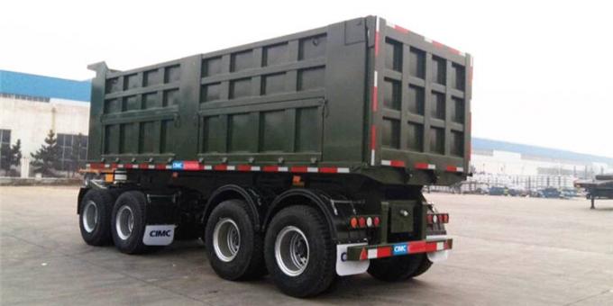 4 Axle Drawbar Tipper Trucks and Trailers for Sale-CIMC Trailer