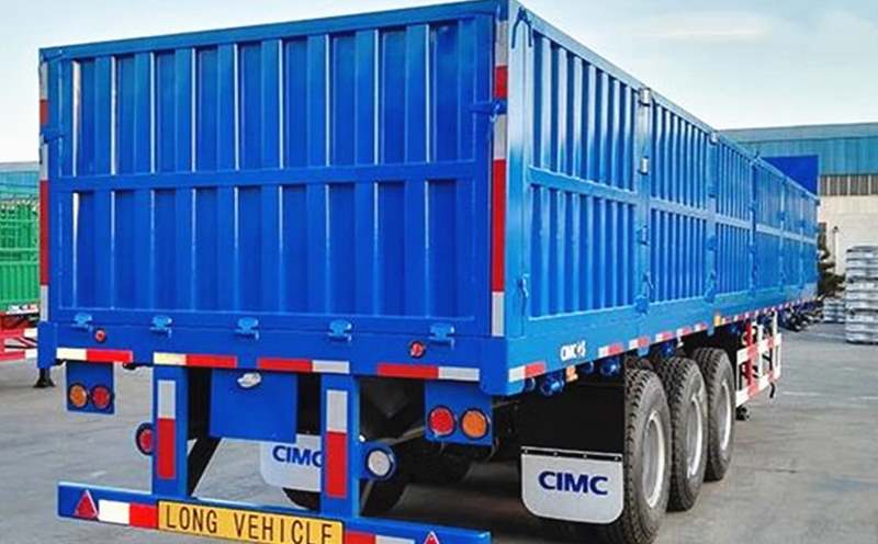 CIMC 3 Axle Drop Side High Side Trailer