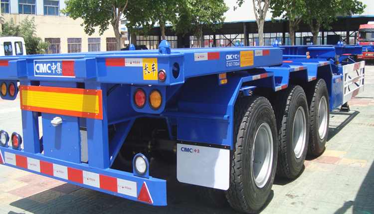 CIMC 40ft 3 Axle Container Transport Trailer