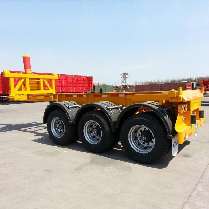 3 Axle Tipper Chassis Semi Trailer For Sale-CIMC Trailer