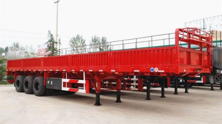 Tri Axle Cargo Side Wall Semi Trailer-CIMC Manufacturer