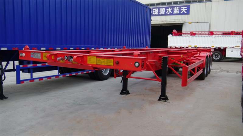 CIMC 3 Axle 40ft Container Chassis Trailer 