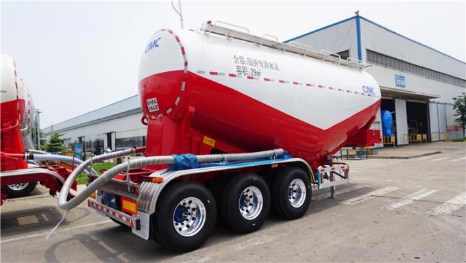 Silobas Cement Bulker Tank Truck Transporters Vehicle-CIMC Trailers