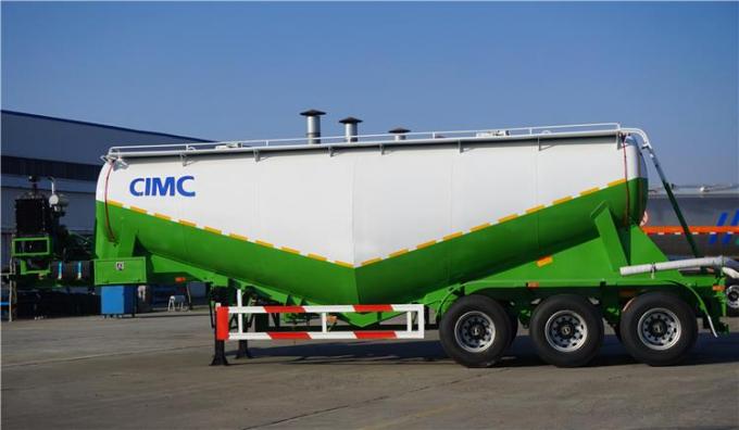 3 Axle V type Cement Bulker Trailer for Sale Price-CIMC Manufacturer