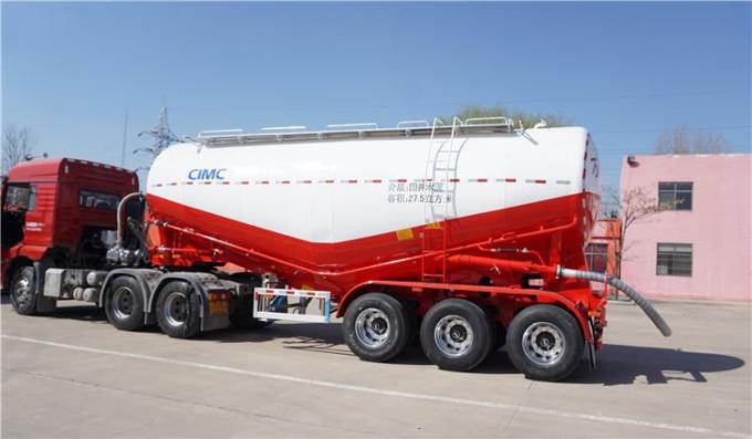 Tri Axle 40cbm Dry Bulk Cement Tanker Trailer for Sale-CIMC Trailer