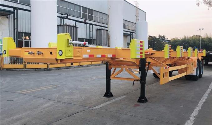 Shipping Container Transport Combo Chassis Trailer for Sale-CIMC
