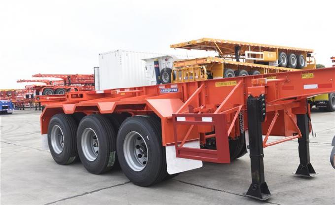 20ft Sea Container Moving Chassis Semi Trailer for Sale Near Me-CIMC