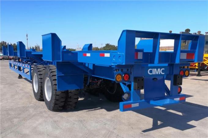 40ft container skeleton yard terminal port semi trailer for sale