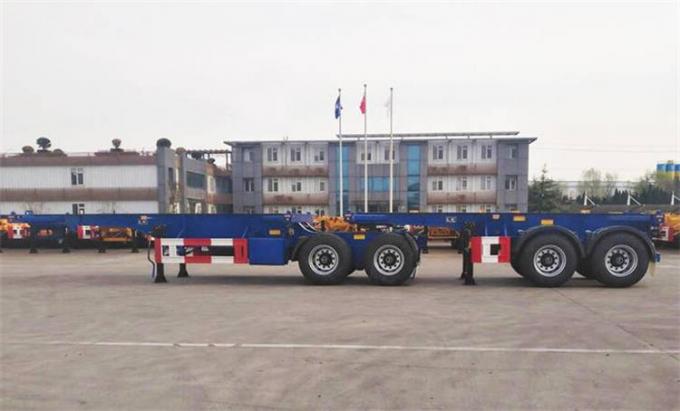 20 Foot Container Chassis Superlink Interlink Trailer for Sale-CIMC Manufacturer