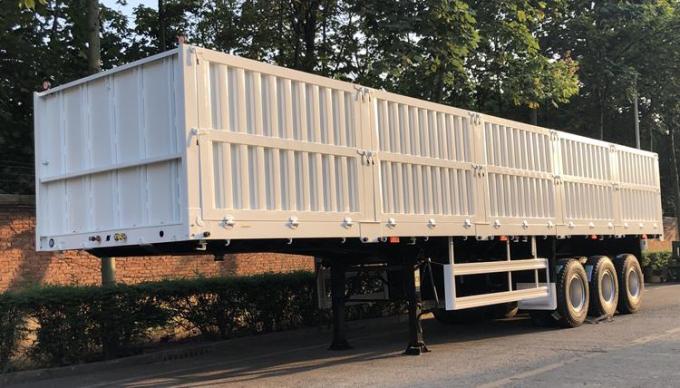 40T 3 Axle Drop Side Trailer Price For Sale-CIMC Manufacturers