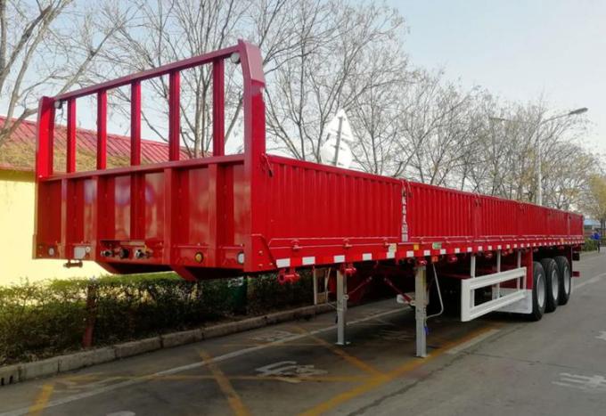 CIMC Trailer Tri Axle Drop Side Trailer For Sale In Kenya