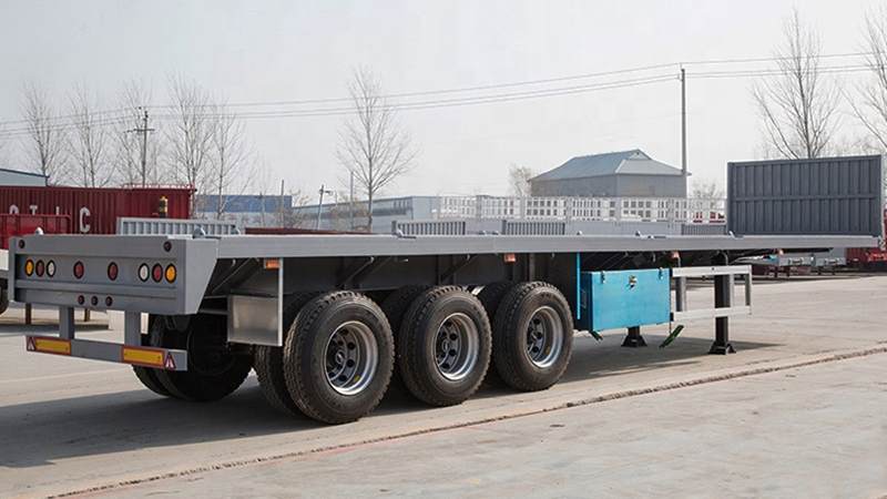 CIMC 40 Foot Flatbed Container Trailer for Sale