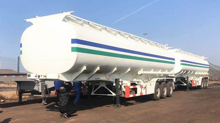 CIMC 3 Axle Truck Fuel Road Tanker Trailer