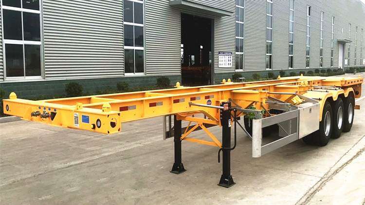 CIMC 3 Axle Skeleton Trailer Container Chassis