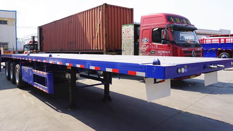 CIMC 3 Axle Logistics Flatbed Trailer