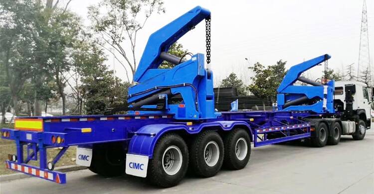 40T Side Loader Container Trailer for Sale Manufacturer