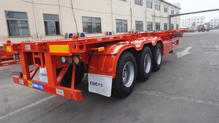 CIMC 40ft Container Chassis Skeleton Trailer