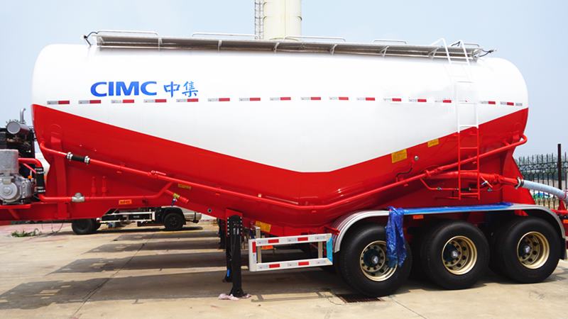 CIMC 28cbm Bulk Cement Tanker Trailer