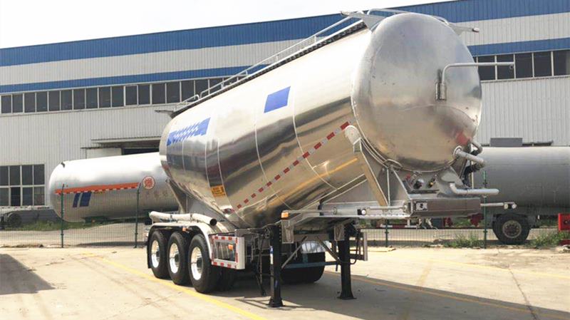 CIMC Aluminum Cement Tanker Trailer