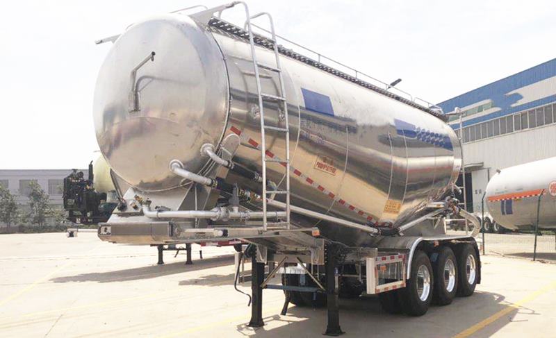 CIMC Aluminum Cement Tanker Trailer