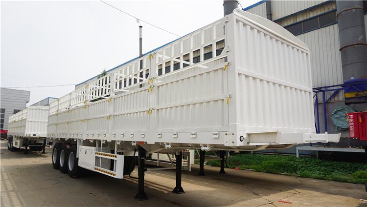 China CIMC Fence Cargo Truck Semi Trailer for Sale