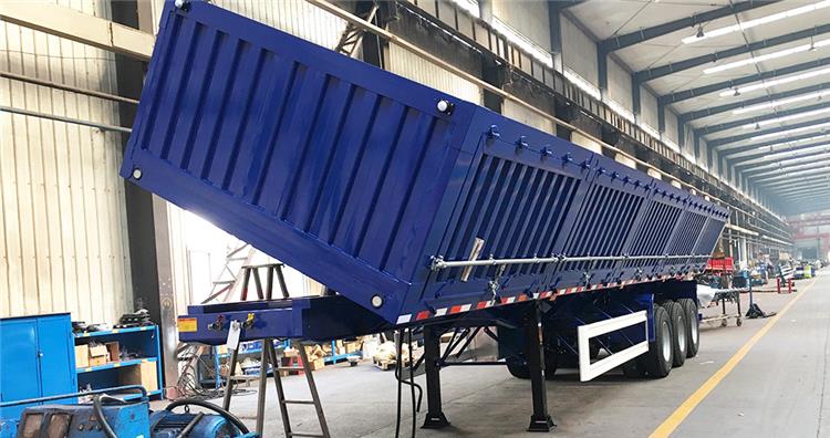 CIMC 34 Ton Side Dump Trailer for Sale in East Africa