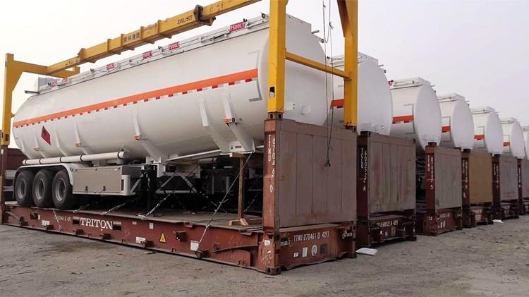 45000Liters Tri Axle Fuel Tanker Trailer for Sale