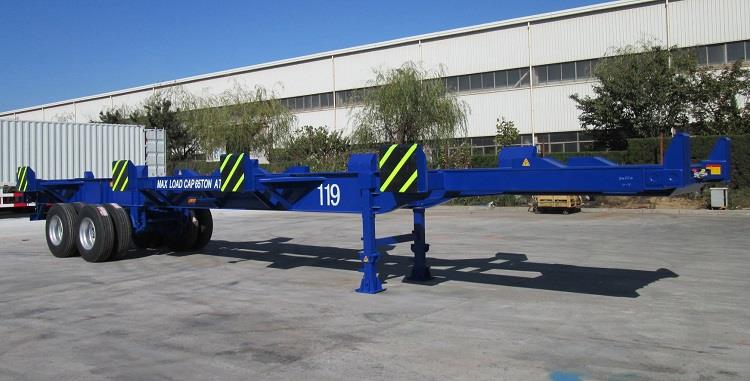 CIMC 40FT Terminal Semi Trailer for Sale in Mozambique