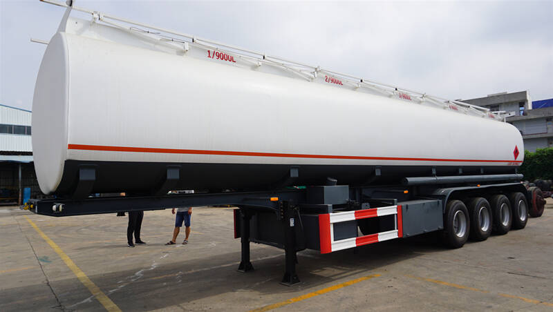 CIMC 50000L Fuel Tanker Truck Trailer for Sale In Malawi MWBLZ