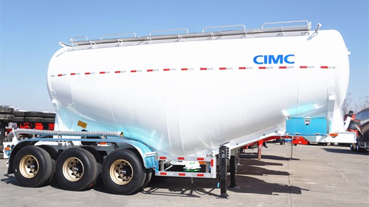 CIMC 3 Axle Cement Bulker Trailer for Sale 